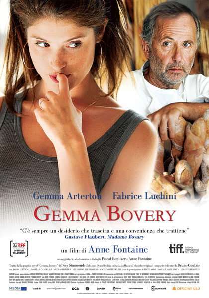 Locandina Gemma Bovery Cinema Italia Vercelli